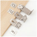 Stainless Steel Lock Buckle Door Latch Bolt Hasp Old-fashioned Door Lock Padlock Door Nose Cabinet Door Wooden Door Lock Tag Ins. 