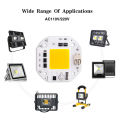 50W 70W 100W COB LED Chip High Power 220V 110V Smart IC No Need Driver LED Chip For Spotlight Floodlight Lampada DIY Lighting. 