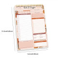 52 Daily Planner Sheets 6.5x10in Spring-Bound Notepad Planner Weekly Planner & Notebook & Schedule Organizer Stationery products. 