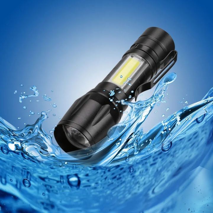 Usb Mini Torchlight Torch - Mini LED Micro USB Charging With Cable And Case - USB Charging ...