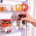 12pcs Adjustable Fridge Dividers Multi-functional Refrigerator Side Door Separator Storage Partition for Organizing Freezer Compartments.