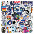 100Pcs NASA Graffiti Stickers Water Bottle Laptop Phone Bicycle Luggage Case Skateboard Children Adult Sticker. 