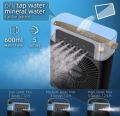 Portable Air Conditioner Fan,Personal Mini Small Evaporative Air Cooler with AC adapter,Desktop Cool Humidifier with 7 Colors LED Light,1/2/3 H Timer,3 Speeds & 3 Spray for Room Office Home Travel. 