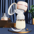 Portable Electric Breast Pump Breast Pump with LED Screen Milk Puller for Breastfeeding Low Noise 180ml Milk Bottle BPA-free. 