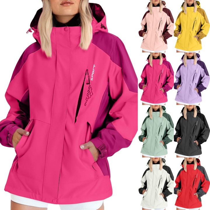 Autumn%20Women's%20Fashion%20Hiking%20Jacket%20Long-sleeved%20Hooded%20Coat%20Outdoor%20Waterproof%20%20Windproof%20Thin%20Mountaineering%20Jacket%20Coat%20-%20Image%206