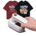 Handheld Iron Machines Portable Mini Heat Press Machine T-Shirt Printing Steam Heating Transfer Press Support Dry Wet Ironing. 