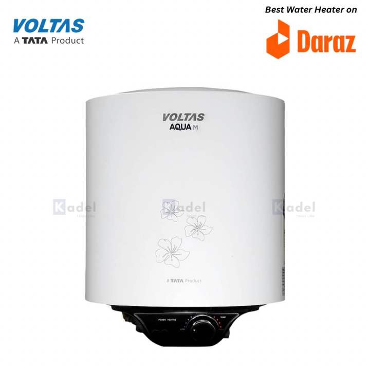 Tata Voltas 15 Litres 5-Star Rated 100% Copper Aqua M Water Heater | Voltas Water Heater | Voltas Water Geyser | India’s No.1 | Latest Model