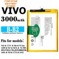 Vivo B-B2 Battery Replacement for Vivo Y65 & 1719 & Y66 & V5 Lite 1609 & Y67 & Y67L & V5 IND MYS/VNM & THA/IDN/MMR/PHL 1601 & V5S & 1713 & 1612 Mobile Models,3000Mah Capacity,One Week Warranty. 