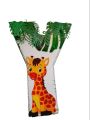 Block Letters (Alphabet) | Name on Jungle theme for Kids/ Children Birthday Parties (Card board). 