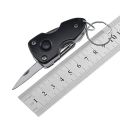 6 in 1 Mini Pocket Multitools Folding Screwdriver Bit Keychain Led Bottle Opener Multi Function Keychain. 