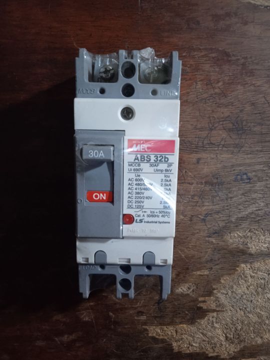 LS  MEC Metasol Orignal  MCCB circuit breaker 30Amp 2 pole