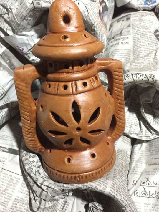 Clay%20Hand%20Made%20Hariken_%20Matir%20Hariken%20Lamp%20small%20Size%20-%20Image%203