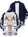 2026 Fashion Anime Animation Role Playing Kimono Elegant Japanese Style Cosplay Costume Soft Fabric for Women Party Wear. 