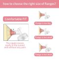 1Pc Flange Breast Pump Parts Compatible with Spectra S1 S2 9 Plus, Not Original Accessories, Replacement Pump Parts. 