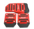 New car automatic/manual transmission aluminum pedal cover, clutch pedal stainless steel anti-skid pad, universal car parts. 