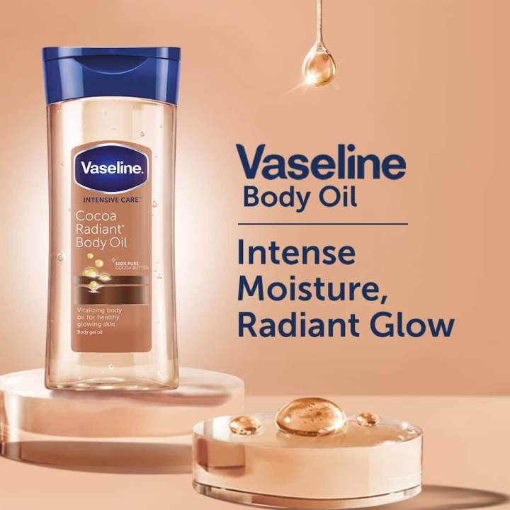 Vaseline%20Body%20Oil%20Intensive%20Care%20Cocoa%20Radiant%20Body%20Oil%20for%20Glowing%20skin%20Body%20Gel%20Oil%20made%20with%20Pure%20Cocoa%20Butter%20+%20Replenishing%20Oils%206.8%20oz%20200%20ml%20-%20Image%204