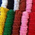 Macrame Cord Colours ( 3mm / 10 Yards ) Cotton Premium Quality for Crochets and Crafts. 