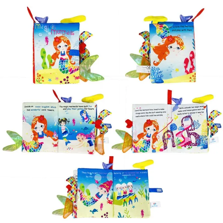 Baby%20Early%20Learning%20Toys%20Tail%20Cloth%20Book%20Parent-child%20Interactive%20Sound%20Paper%20Puzzle%20Cloth%20Book%20Rattle%20Black%20Red%20Yellow%20-%20Image%202