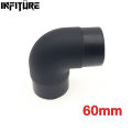 60mm Car Air Heater Ducting Pipe Air Vent Outlet L Piece Elbow Bend Pipe Exhaust Connector For Webasto Eberspaecher Diesel.