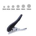 Punching Tool 3MM 6MM 8MM 10MM Hole Edge Banding Punching Pliers Screw Hole Hat Woodworking Tool Leather Hole Punch Hidden Hole. 
