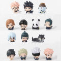 7pcs/set Jujutsu Kaisen Satoru Gojo Itadori Yuji Megumi Kugisaki Sukuna Geto Suguru Anime Figure Toys Cute Doll Collection Model. 