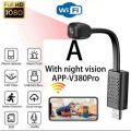 HD 1080 USB Mini Wireless Camera Night Vision IP camera Home Security. 
