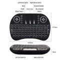 I8 Mini Wireless Keyboard Backlight 2.4G Air Mouse Remote Control Touchable Handheld for Smart Android TV Box Desktop PC. 