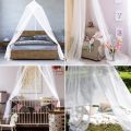 Mosquito Mesh Net Large Dome Hanging Mosquito Net Bed Net Tent Fly Insect Repellent Protection Home for Bed Canopy Dropshipping. 