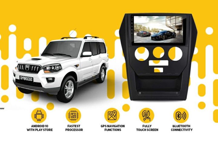 Scorpio 9" Android Stereo With Original Fitting for Scorpio