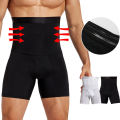 【100%-original】 Men Tummy Control Shorts Body Shaper Compression High Waist Trainer Belly Tummy Control Slimming Shapewear Boxer Underwear Fajas.