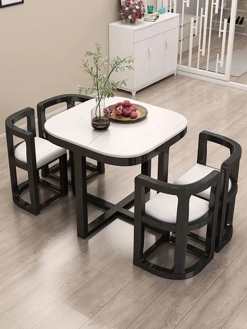 Dining%20table%20with%20chairs%20space%20saver%20dining%20chairs%20set%20with%204%20chairs%20table%20pure%20sheesham%20wood%20life%20time%20warranty%20-%20Image%202
