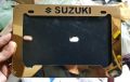 Digital number plate holder Suzuki bike. 