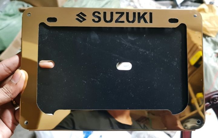 Digital%20number%20plate%20holder%20Suzuki%20bike%20-%20Image%202