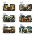【 Car Window Folding Sunshade 】 Interesting Universal Car Windshield Sunshade Suitable for Cars, SUVs, RVs, Trucks.