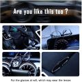 Universal Car Glasses Holder – Practical Sunglasses Clip for Sun Visor, Secure & Easy Storage for Glasses, Eyewear, and Sunglasses. 