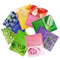 BIOAQUA 8 Piece/Set Plant Fruit Mask Hydrating Moisturizing Skin Color Skin Facial -25 G/Each.. 