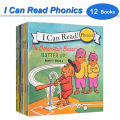 I Can Read Phonics 12 Books/Set My Very First Picture Books English Story Pocket Book for Children Kids Baby Montessori Reading. 