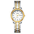 POSHI Original Waterproof Quartz Watch for Women Fashion Ladies Bracelet Luxury Stainless Steel Strap Date Week Women's Watches. 