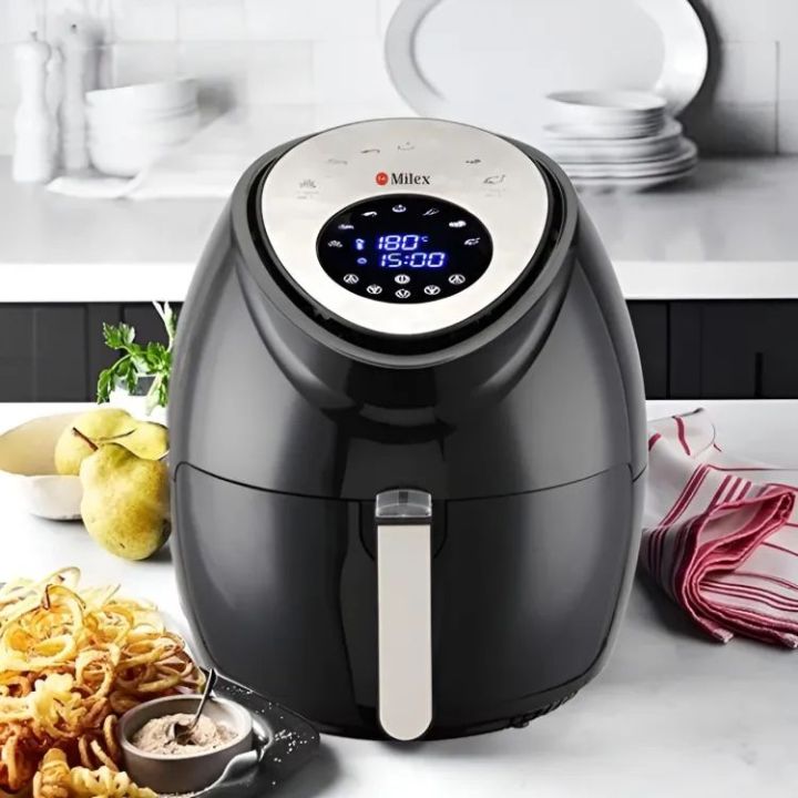 New kenwood Air Fryer Digital Touch Screen Display Air Fryer Large Capacity Digital Air Fryer Low Fat Healthy Oil Free Frying Air Fryer Digital Touch Display Air Fryer Professional Digital Smart Air Fryer Up to 80 Less Fat