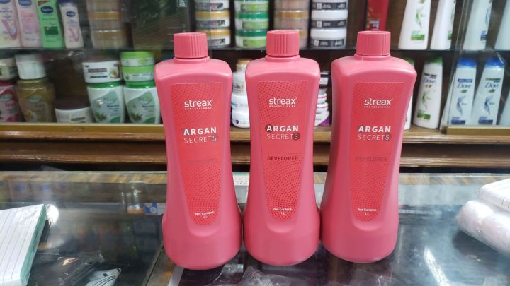 streax professional DEVELOPER For Argan Secrets colourant 20 volume (6%)