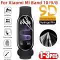 Soft Hydrogel Film For Xiaomi Smart Band 10 Screen protector 3D Curved Protective Film For Xiaomi Mi Band 10 9 8 7 Soft Films. 