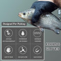 Fishing Gloves -Professional Anti-Slip Catch Fish Gloves,Puncture Proof Ice Fishing Glove for Handling,Catching,Cleaning,Hunting. 