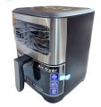 Silver Crest 10 Liter Stainless Steel Digital Air Fryer Performance Range 2200 Watt Rapid Air Convection Heating. 