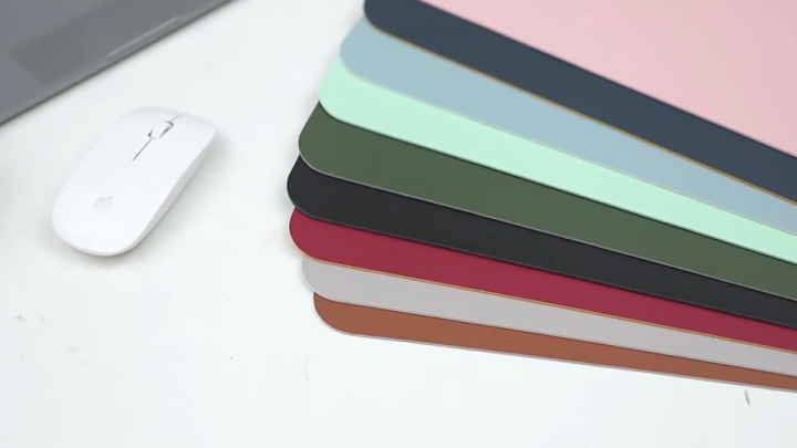 Leather Desk Pad Protector,Mouse Pad,Office Desk Mat,Non-Slip Double Sided PU Leather Desk Blotter,Laptop Desk Pad,Waterproof Desk Writing Pad for Office and Home (35.4" x 17.7")