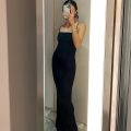 Women's Casual Lounge Slip Long Dress Sexy Sleeveless Backless Bodycon Maxi Dresses Summer Slim Elegant Sexy Outfits Ladies Birt. 