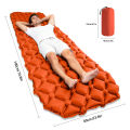 Camping Sleeping Pad Single Self-Inflating No Pump Rapid Setup Ultralight Compact for Outdoor Hiking Travel Tent.