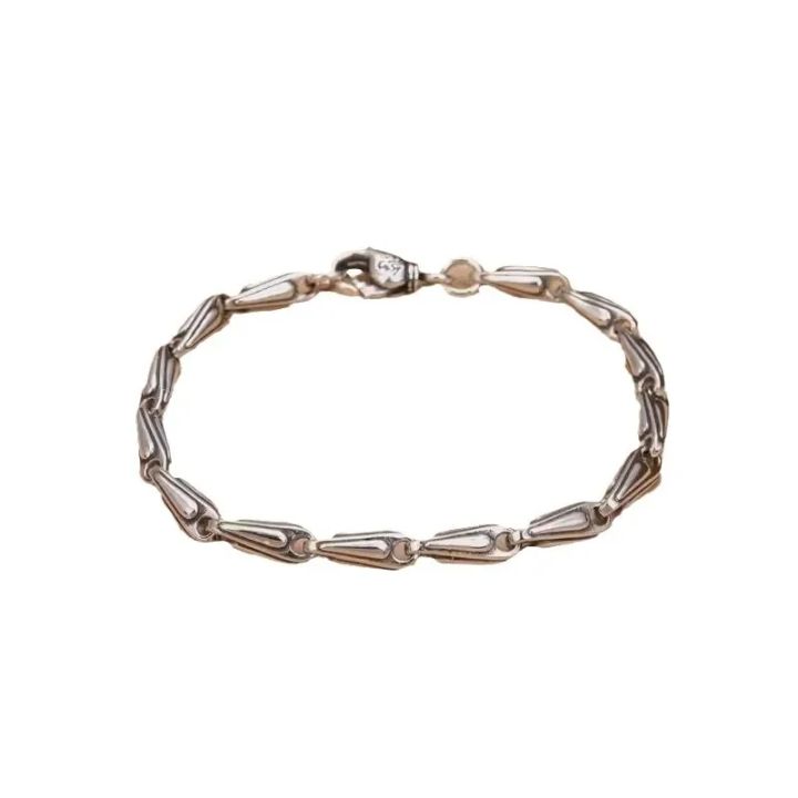 New%20Silver%20Color%20Simple%20Style%20Retro%20Bracelet%20Niche%20Design%20Mobius%20Men's%20Geometric%20Hip%20Hop%20Fashion%20Accessories%20-%20Image%205