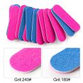 10 to 2000 pcs Disposable Mini Nail Files - Double Sided Emery Boards for Manicure and Pedicure - 180/240 Grit.