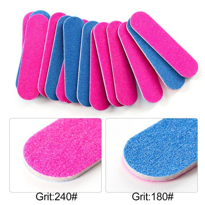 10%20to%202000%20pcs%20Disposable%20Mini%20Nail%20Files%20-%20Double%20Sided%20Emery%20Boards%20for%20Manicure%20and%20Pedicure%20-%20180/240%20Grit%20-%20Image%203
