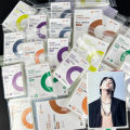 50-500pcs Korea Card Sleeves Clear Acid Free CPP HARD Photocard Holographic Protector Film Album Binder Photo Popcorn Card.